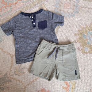 2T summer Henley outfit, Ben Sherman, EUC